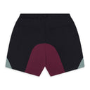BLACK PANEL SHORTS