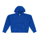 BLUE ZIP UP HOODIE