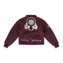 MAROON SIGNAL VARSITY JACKET