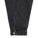 BLACK OVERSIZED DENIM TRUCKER JACKET