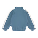 BLUE LINEN FLIGHT FIELD JACKET