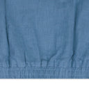 BLUE LINEN FLIGHT FIELD JACKET