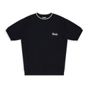 BLACK LOGO KNIT T-SHIRT