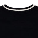 BLACK LOGO KNIT T-SHIRT