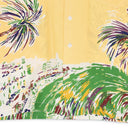 MULTICOLOR PALMINA SILK BUTTON-DOWN SHIRT