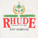 WHITE EAST HAMPTON CREST T-SHIRT