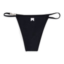 BLACK TROPEZ TWO-PIECE BIKINI
