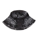 BLACK CROWN OF THORNS BUCKET HAT