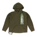 RUST CLOAK HOODED SWEATSHIRT