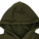 RUST CLOAK HOODED SWEATSHIRT