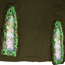 RUST CLOAK HOODED SWEATSHIRT