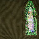 RUST CLOAK HOODED SWEATSHIRT