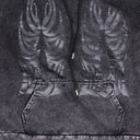 BLACK WINGED LOGO HOODIE