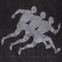 BLACK HURDLE SHORT SLEEVE T-SHIRT