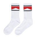 WHITE CHEVRON SOCKS