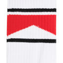 WHITE CHEVRON SOCKS
