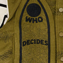 GREEN NAMESAKE VARSITY JACKET