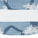 BLUE MERGED RUGBY POLO SHIRT