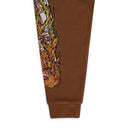 BROWN FLAME GLASS HOODIE