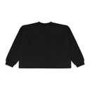 BLACK CREST CREWNECK SWEATSHIRT