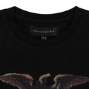 BLACK CREST CREWNECK SWEATSHIRT