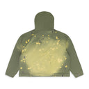 GREEN OVERDYED HARDWARE HOODIE