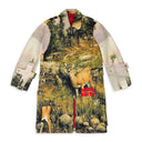 MULTICOLOR WOODLAND CROSS TRENCH COAT