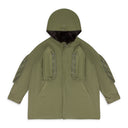 GREEN WINDOW POCKET PARKA