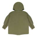 GREEN WINDOW POCKET PARKA