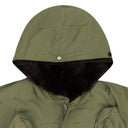 GREEN WINDOW POCKET PARKA