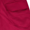 MAROON COURT LOGO SHORTS