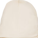 IVORY GATHERED DUOFLY PULLOVER HOODIE