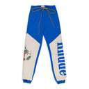 BLUE/CREAM FLIGHT TRACK PANTS