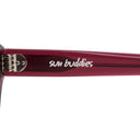 RED ELTON SUNGLASSES