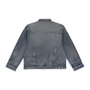 INDIGO FUROR WAXED DENIM JACKET