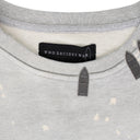 WHITE ARCHED COLLAGE T-SHIRT