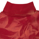 RED OVERDYED TURTLENECK SWEATER