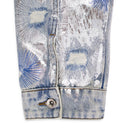 BLUE HEAVY METAL DENIM TRUCKER JACKET