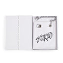 WHITE MINI LEATHER TOTE BAG