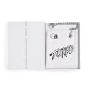 WHITE MINI LEATHER TOTE BAG