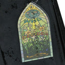 BLACK MRDR MOTO STRAIGHT-FIT JEANS