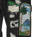 BLACK FOUR SEASONS FUSION STRAIGHT-FIT JEANS