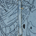 BLUE FOUR HORSEMEN TRENCH COAT