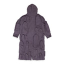 VIOLET FLOOR LENGTH TRENCH COAT