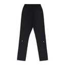 BLACK TWILL TAPE CARGO PANTS