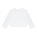 WHITE AMALGAMATED WINDOW LS T-SHIRT