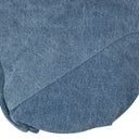 BLUE EMBROIDERED BOMBER