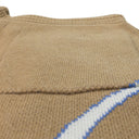 IVORY SCRIPT LOGO KNIT SHORTS