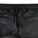 BLACK CIESTA LEATHER SHORT SHORTS