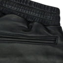 BLACK CIESTA LEATHER SHORT SHORTS